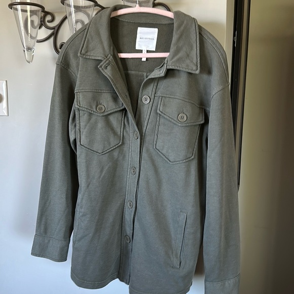 Avec Les Filles Jackets & Blazers - NWT Avec Les Filles shacket